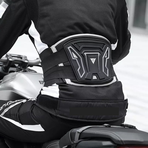 Imagen 9 de 10 de Faja Riñonera Negro Para Moto Mtb Enduro Kidney Belt