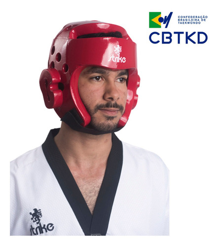 Imagem 2 de 6 de Protetor De Cabeça Strike Taekwondo Ultimate Oficial Cbtkd