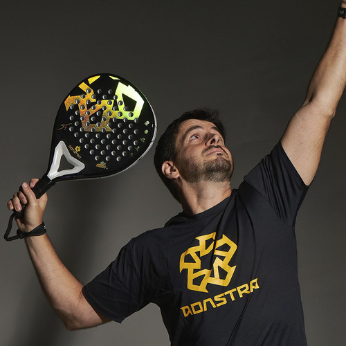 Raquete Padel Adastra Taurus 2.0 Carbono 3k Stefano Flores