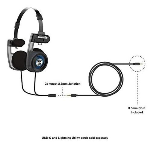 Auriculares Supraaurales Koss Porta Pro Utility, Con Interfa