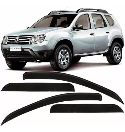 Juego Deflectores Ventanilla P/ Renault Duster Del+tras Col