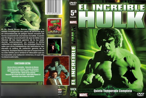 Hulk , Serie Completa - Dvd Latino (Usado)