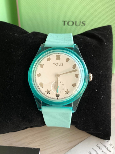 Reloj Tous Free Fresh Acero Y Policarbonato Silicona Menta