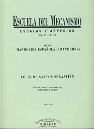 Escuela Del Mecanismo Escalas Y Arpegios Op.11,12 - Santo...