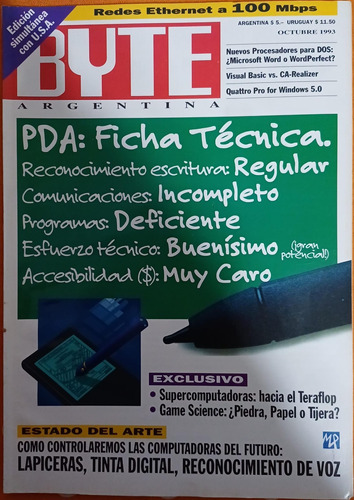 Revista Byte Argentina Año 1 N°7 1993