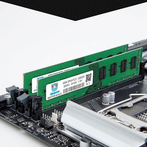 16 Gb (2 X 8 Gb) Pc3-12800u Ddr3-1600 Udimm 2 X 8 Dimm Ram D