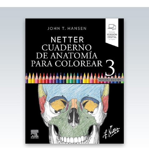 Netter Cuaderno De Anatomia Para Colorear 3ª Ed - Hansen