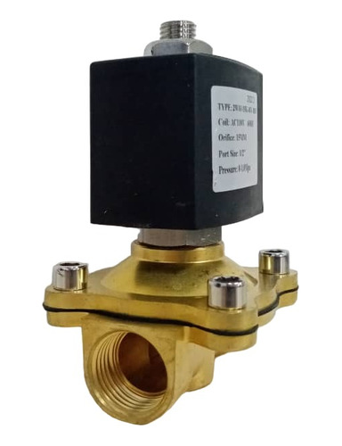 Válvula Solenoide. 1/2'pulgada. N Abierta. 110v. Latón