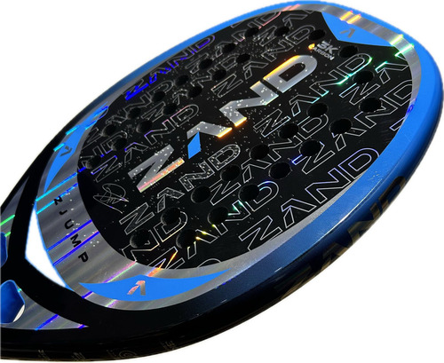 Raquete De Beach Tennis Zand Z Jump 2024 Dani Mola Carbon 3k Cor Peso 316gr - 25.5cm