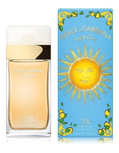 Light Blue Sun Edt 100ml Silk Perfumes Original Ofertas