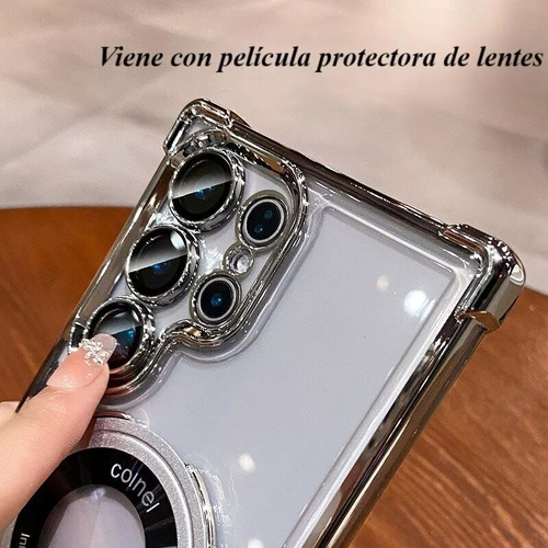 Funda Para Samsung Galaxy Case De Transparente Con Magsafe