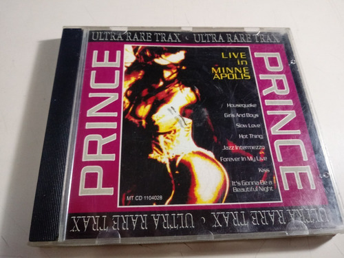 Prince - Ultra Rare Trax Live - Made In Brasil 