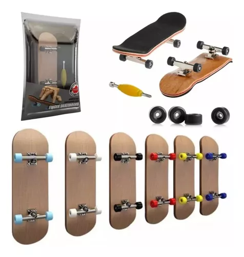 Kit Skate de Dedo Profissional - Fingerboard