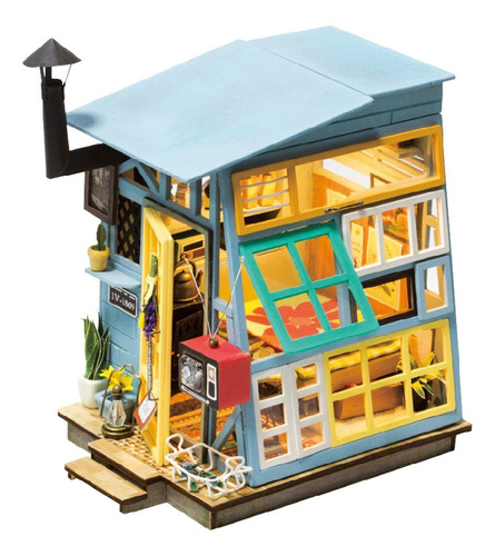 Casa  Kit De Bricolaje De  De Muñecas En Miniatura C Fr80cm