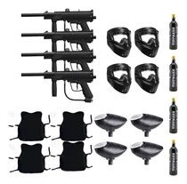 Comprar Marcadora Gotcha Paquete 4 Co2 Jt T-storm Paintball Xchws P