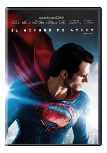 Película Dvd El Hombre De Acero Nuevo Original Sellado
