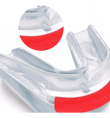Imagen 6 de 11 de Protector Bucal Doble Boxeo Varios Colores - Mundo Trabajo