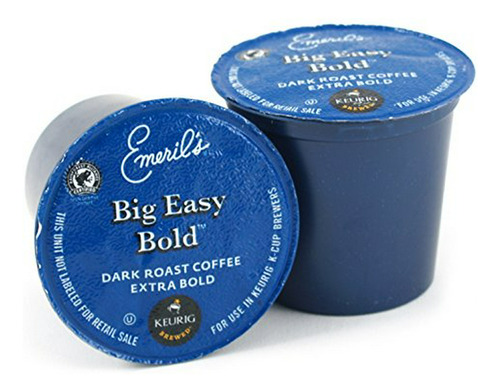 Emeril Big Easy Negrita  K-cups, 18 Cuentan.