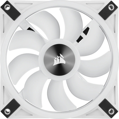 Ventilador PWM Icue Ql120 Rgb 120 mm em branco, kit Tr