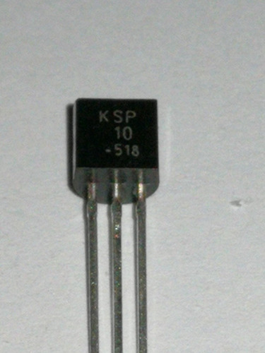 Imagen 3 de 3 de Transistor Npn Ksp10 Se Venden En Pack Para Controles