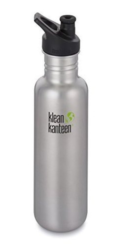 Botella De Acero Inoxidable Klean Kanteen Classic De Una Par