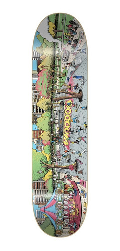 Imagen 1 de 4 de Tabla De Skate Woodoo Aruki-mitre