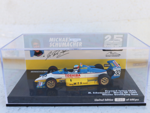 Reynard Spiess-f893-gp Macau-1989-micheal Schumacher-1/43