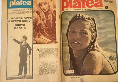 Platea, Nº 207 May 1969 N Maiorano Cine Tv Radio Teatro Cr02