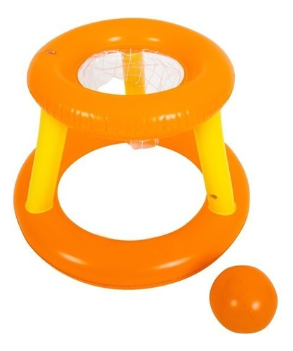 Aro De Básquet Inflable Con Pelota Para Piscina Playa Juego