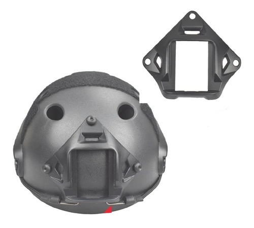 Rieles Lateralrs Y Base Go Pro Para Casco Tactico