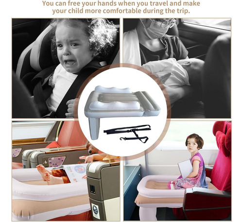 Cama Inflable De Avión Para Niños, Extensor De Asiento
