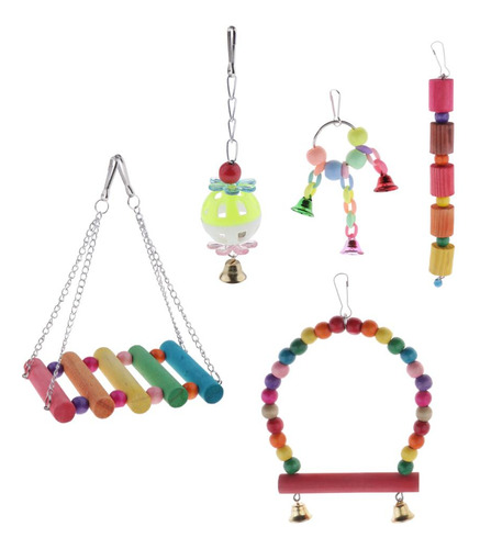 Juego De Juguetes Pequeños Para Masticar, 5 Piezas, Accesori