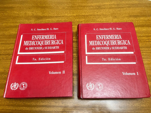 Enfermería Medicoquirúrgica Vol. 1 Y 2. 7a. Edición. 