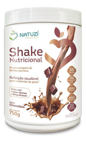 Shake Chocolate Natuzí - 750g