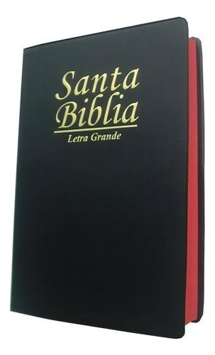 Santa Biblia Letra Grande Rvr052cLG Tv Negro, De Reina-valera. Editorial American Bible Society En Español