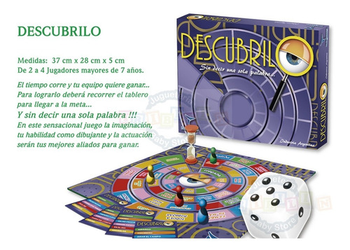 Juego De Mesa Descubrilo Sin Decir Una Sola Palabra