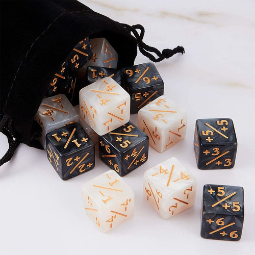 Contadores De Dados De 24 Piezas Token Dice De Lealtad Ma...