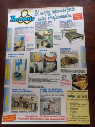 Revista Española De Apicultura Vida Apicola Año 1997 #fa (Usado)