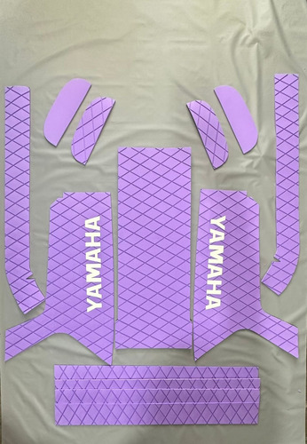 Kit Tapete Yamaha Free Style Fx 1 1996 Friso X Roxo Com Cola
