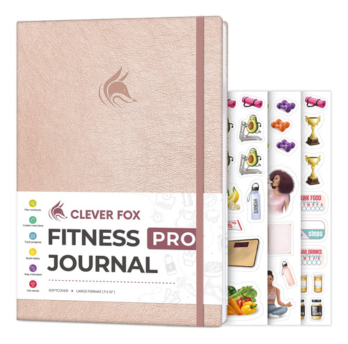 Clever Fox Fitness Journal Pro - Agenda Diaria De Entrenamie