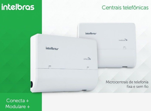 Imagem 6 de 6 de Central Telefone Pabx Conecta + 2 Linhas 4 Ramais Intelbras