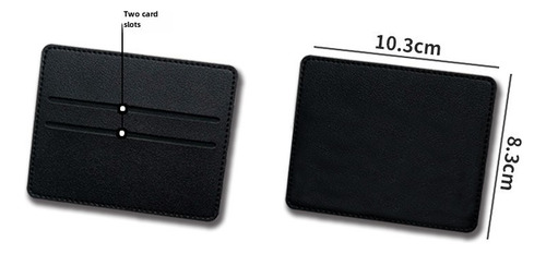 Funda Minicartera De Piel Con Múltiples Ranuras Para Tarjeta
