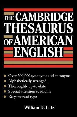 Libro The Cambridge Thesaurus Of American English - Willi...