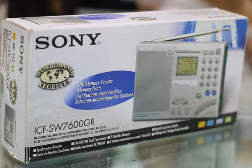 Radio Sony Multibandas Icf-sw7600gr Japones