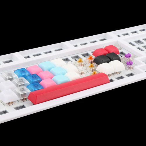 4 Peças Sobressalentes Do Teclado Mecânico Para Vermelho