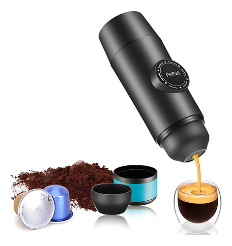 Cafetera De Café Espresso Inalámbrica Portátil Con Bomba De