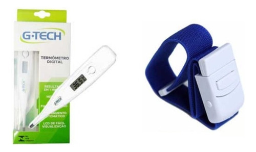 Kit Para Enfermagem Com Aparelho De Pressão Premium Cor Azul