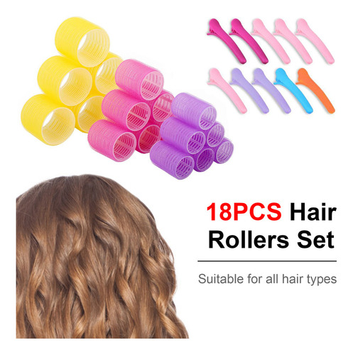 Rizadores De Pelo Para Hacer Tú Mismo, Rizadores Autoadhesiv