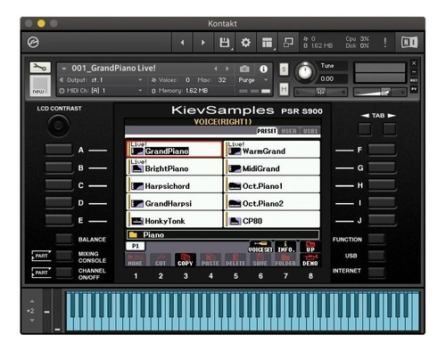 Yamaha Psr-s900 Workstation - Samples Kontakt