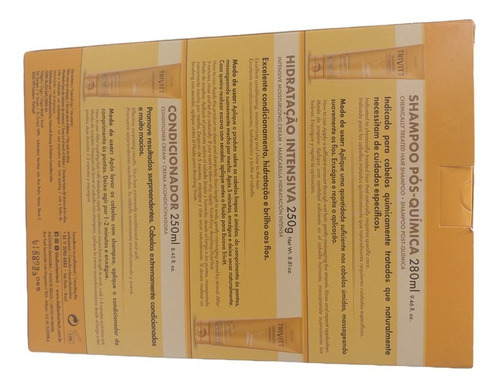 Imagem 3 de 6 de Kit Manutenção Trivitt C/ Shampoo+condicionador E Hidratação